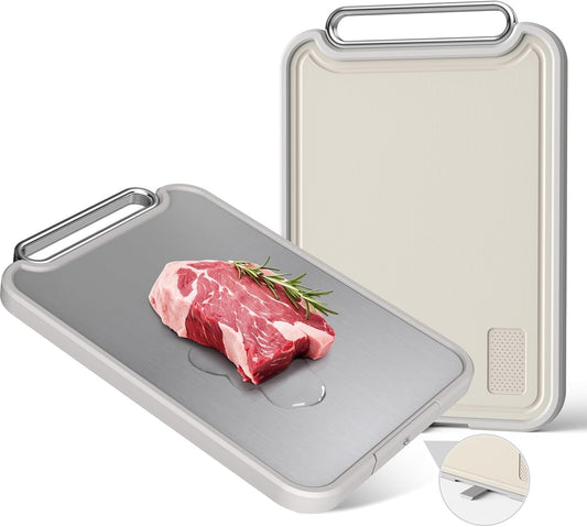 Titanium Cutting Board – Extra-Large, Double-Sided Meat & Vegetable Chopping Board, Non-Toxic, Easy to Clean